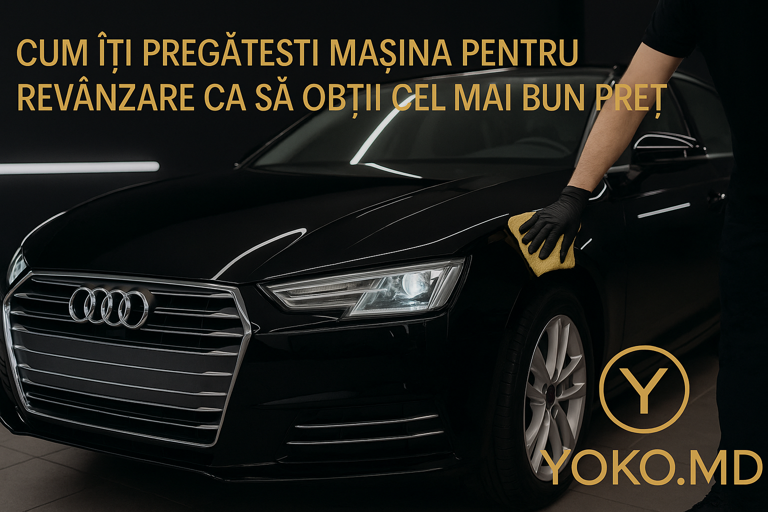 Cum îți pregătești mașina pentru revânzare ca să obții cel mai bun preț ?