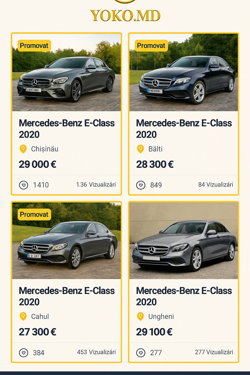 Anunțurile promovate Yoko.md – vânzări de 3 ori mai rapide