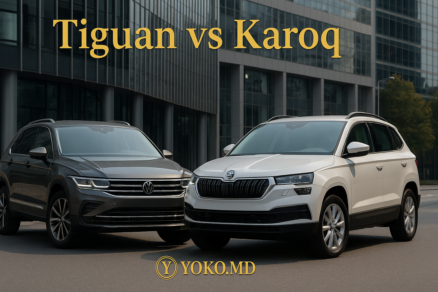 Tiguan vs Karoq — doi rivali, un ADN. Cine câștigă cu adevărat?